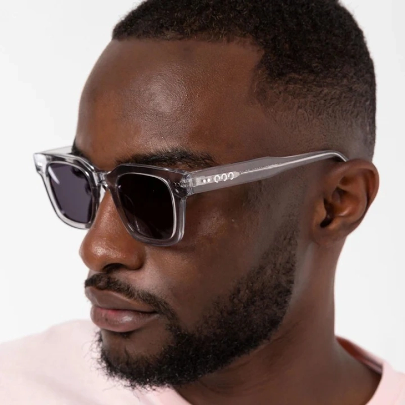 Unisex Illusion Ice Grey Crystal &amp; Smoke