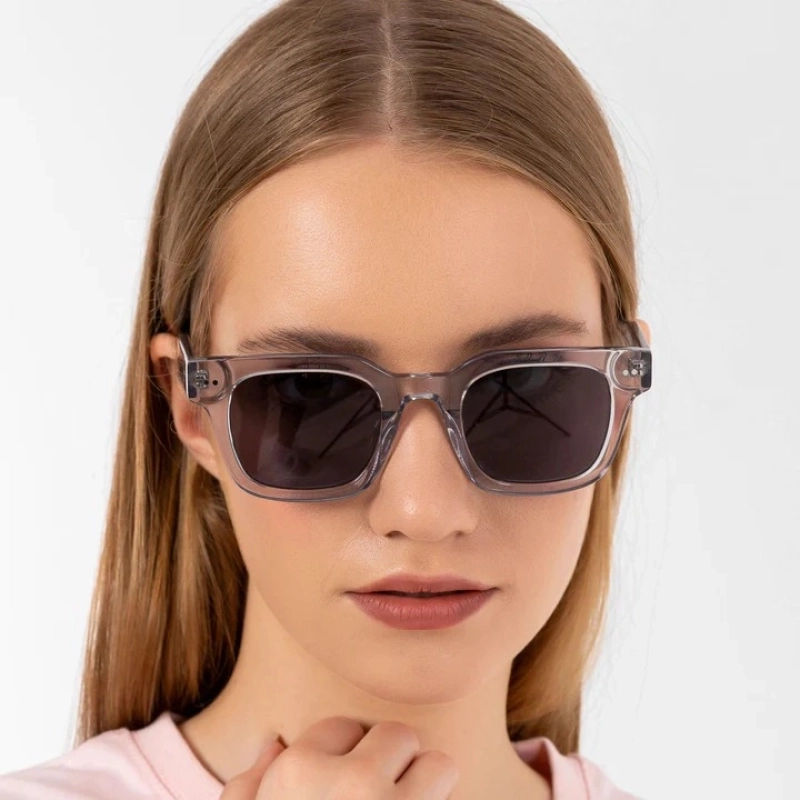 Unisex Illusion Ice Grey Crystal &amp; Smoke