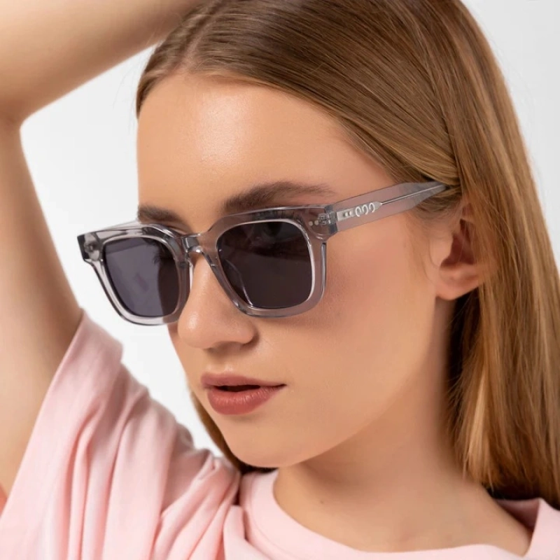 Unisex Illusion Ice Grey Crystal &amp; Smoke