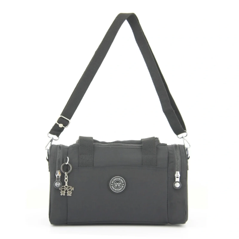 Crossbody Barrel - Aurora - Midnight Black