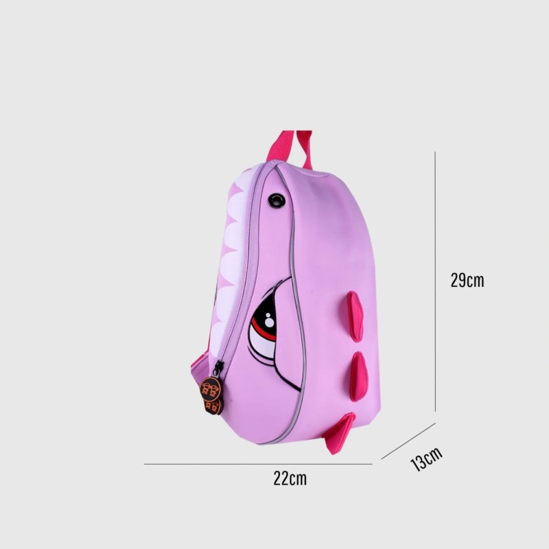 Backpack - Dino Smile - Light Purple