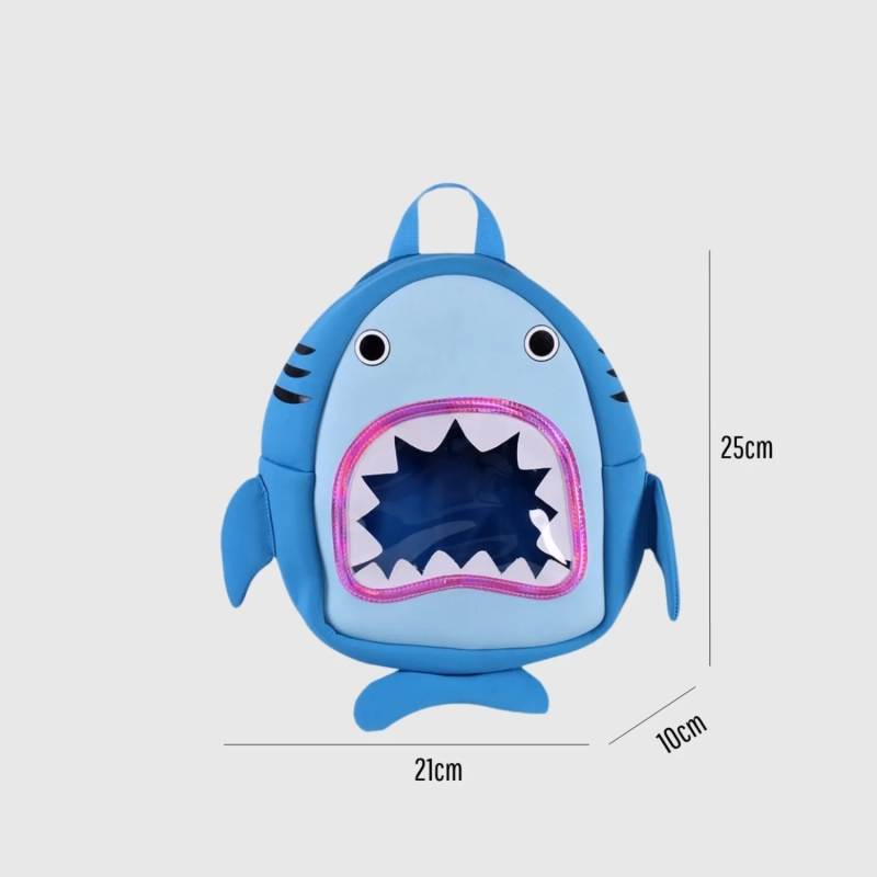 Backpack - Shark Adventure - Ocean Blue