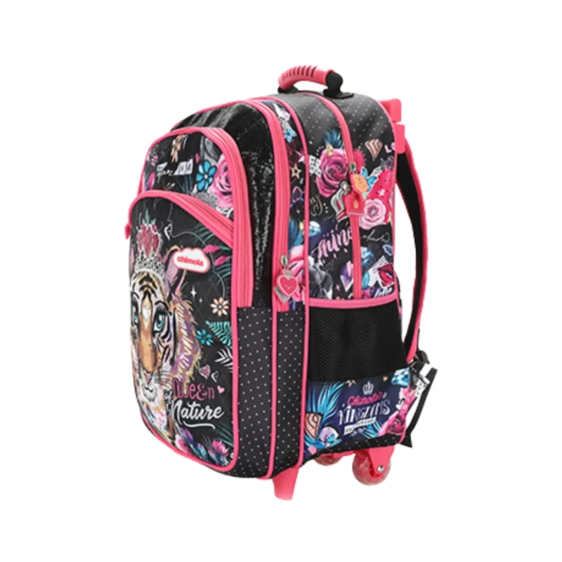 Rolling Backpack - Tiger Jungle Queen