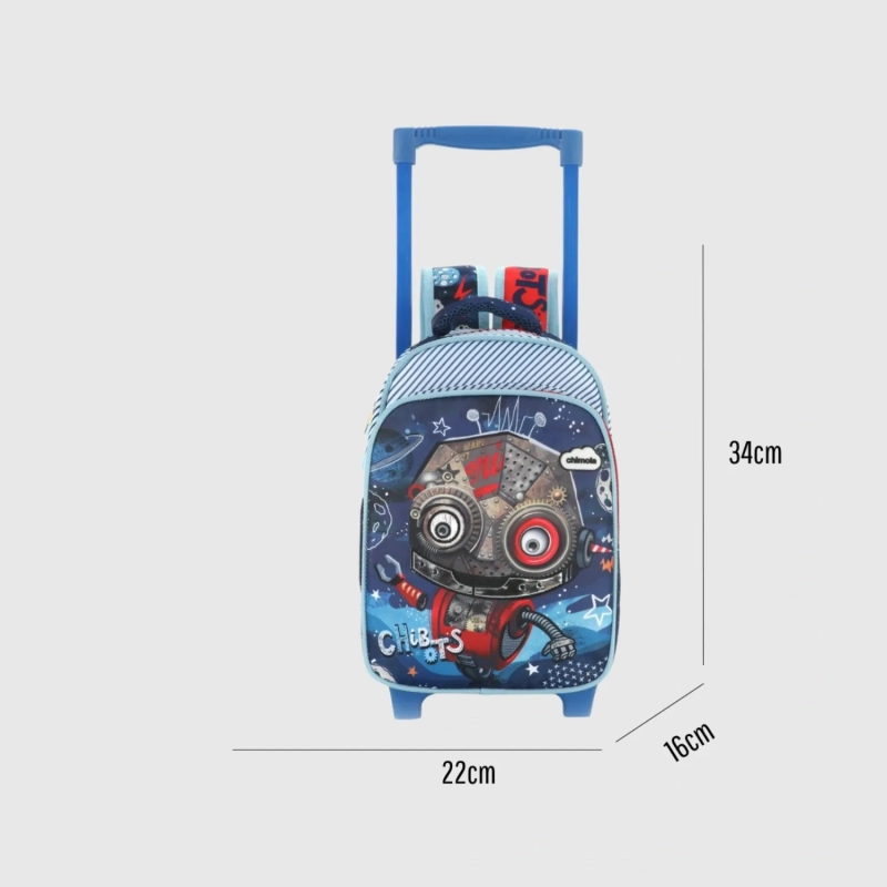 Rolling Backpack - Little Robot I