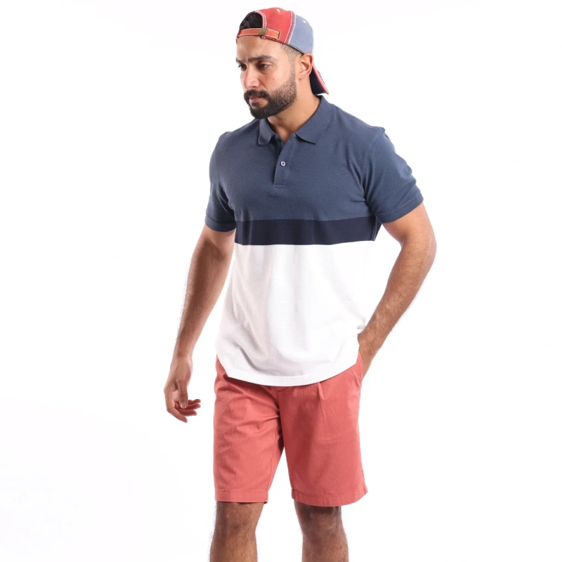 قميص بولو رجالي - كحلي