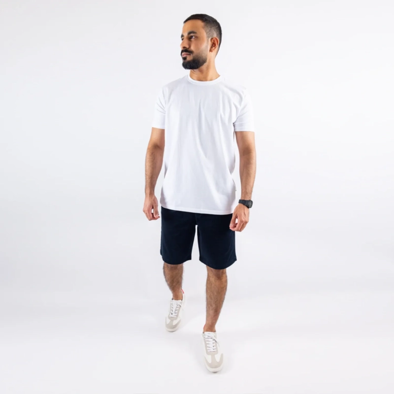 Men's Shorts - Gabardine - Blue Black