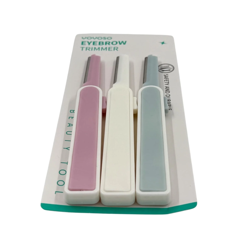 Eyebrow Trimmer 3Pcs Set Pink &amp; Blue