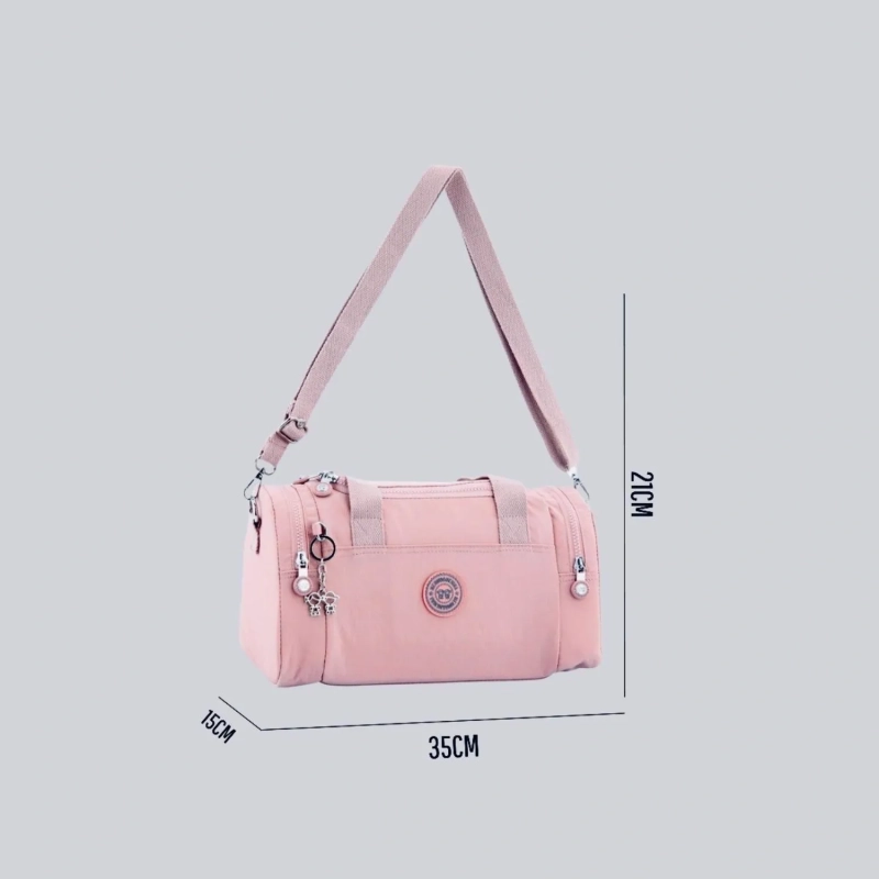 Crossbody Barrel - Aurora - Soft Pink