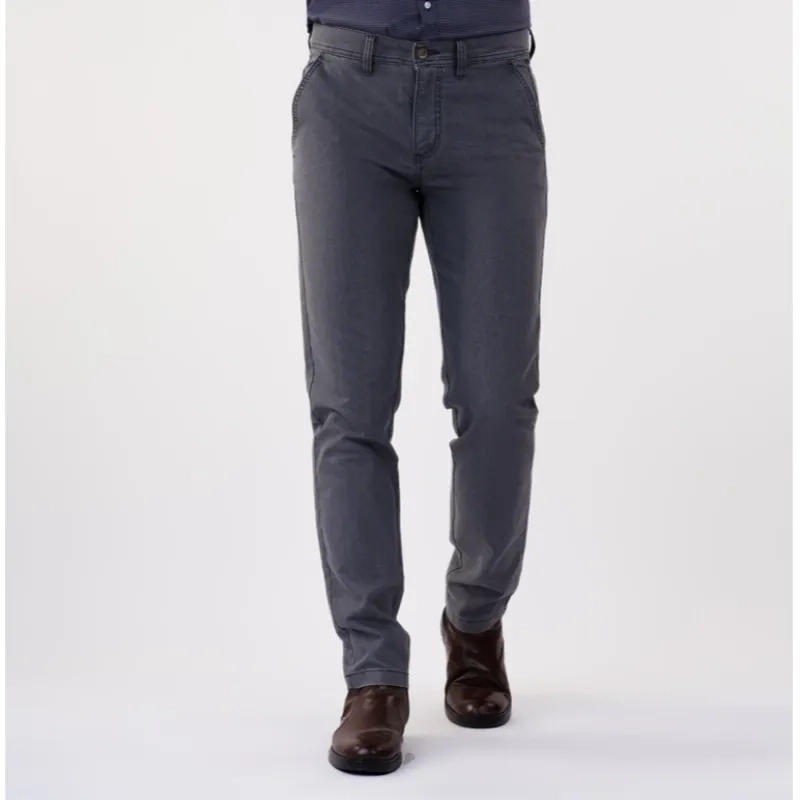 Men's Gabardine Pants - Dark Grey