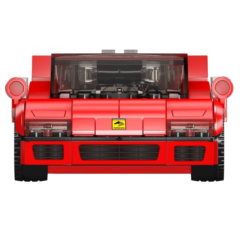 Rosso Corsa F40 Car Model Building Set - Red