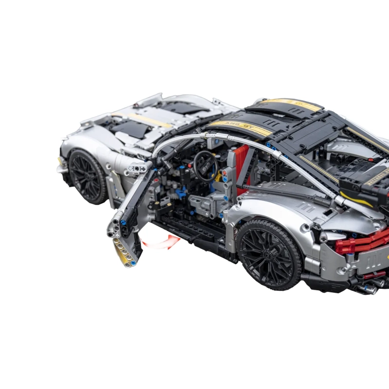 AMG GT Sports Car - Silver