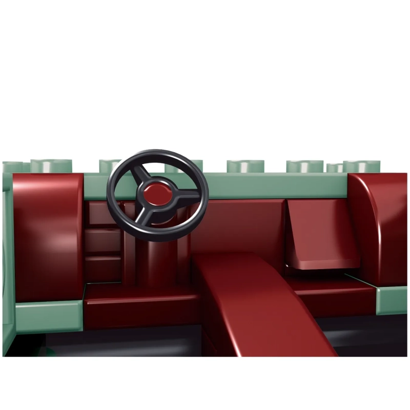 Vulcan Supercar Model Building Set Green
