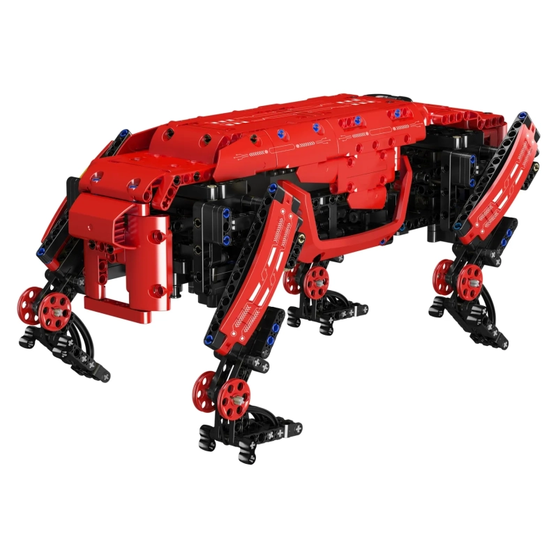 Boston Robot Dog Remote Controlled Building Set - Red