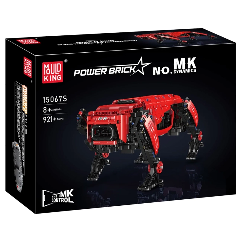 Boston Robot Dog Remote Controlled Building Set - Red