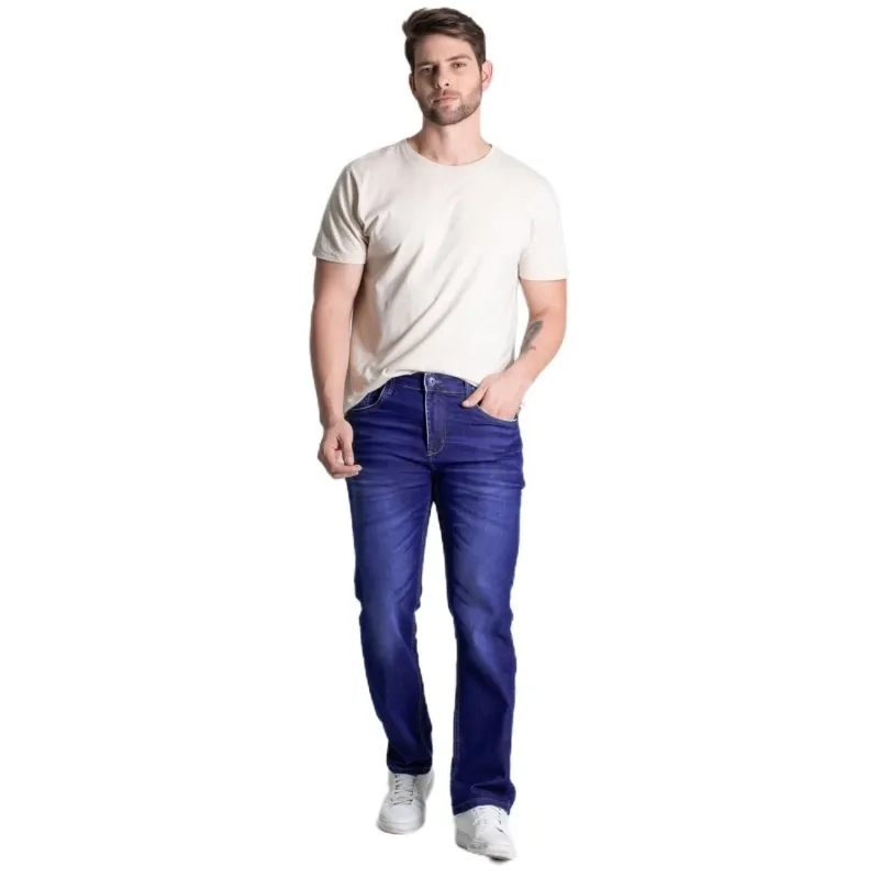 Men&rsquo;s Traditional Jeans Traditional Comfort Line - Blue