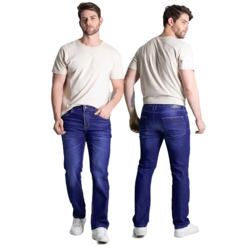Men&rsquo;s Traditional Jeans Traditional Comfort Line - Blue