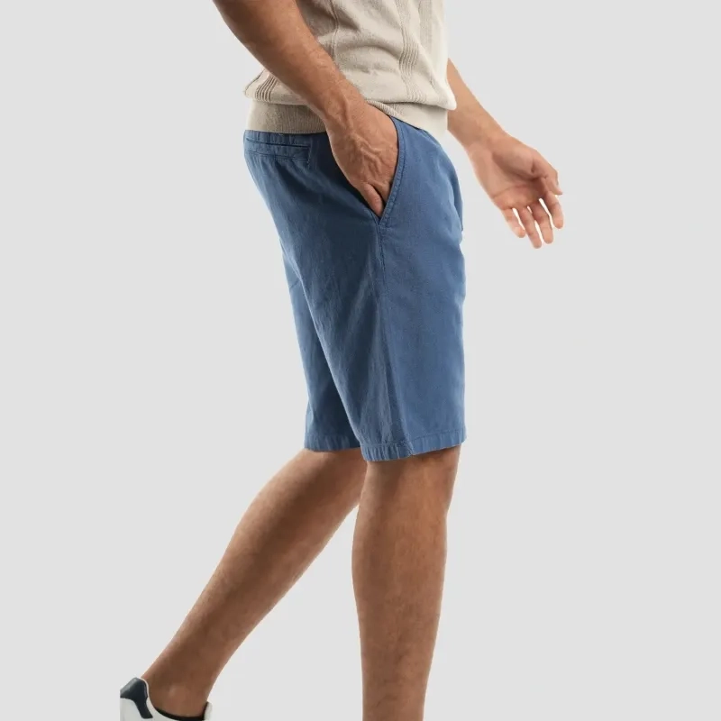 Men's Shorts - Gabardine - Indigo