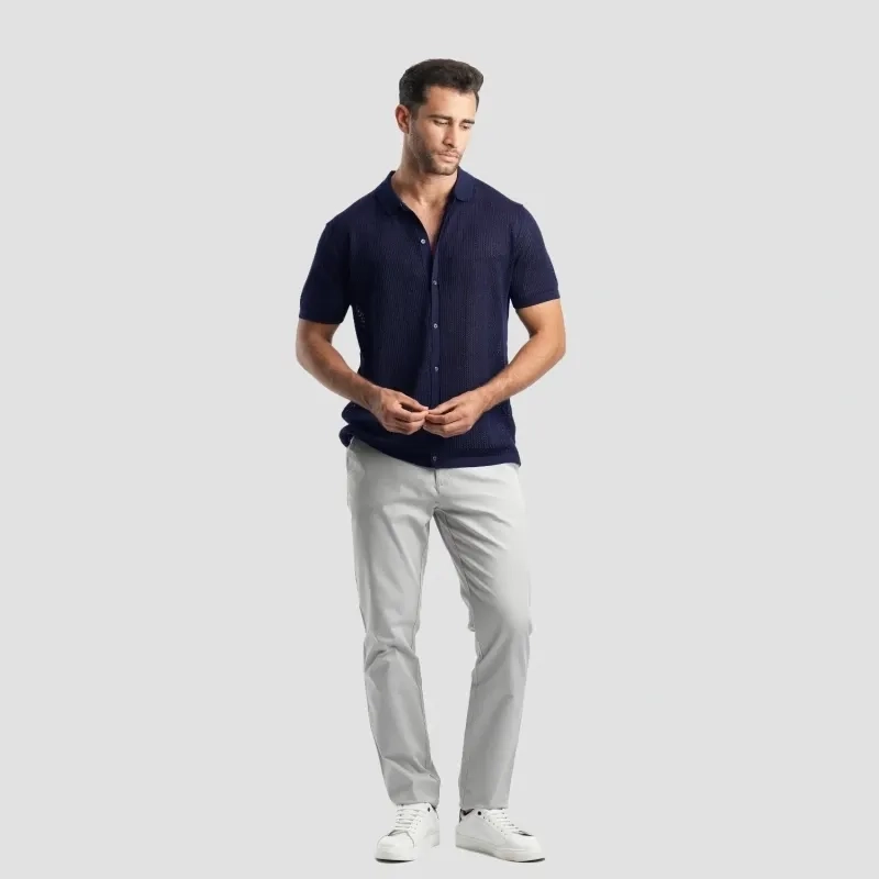 Men's Polo-Shirt - Navy