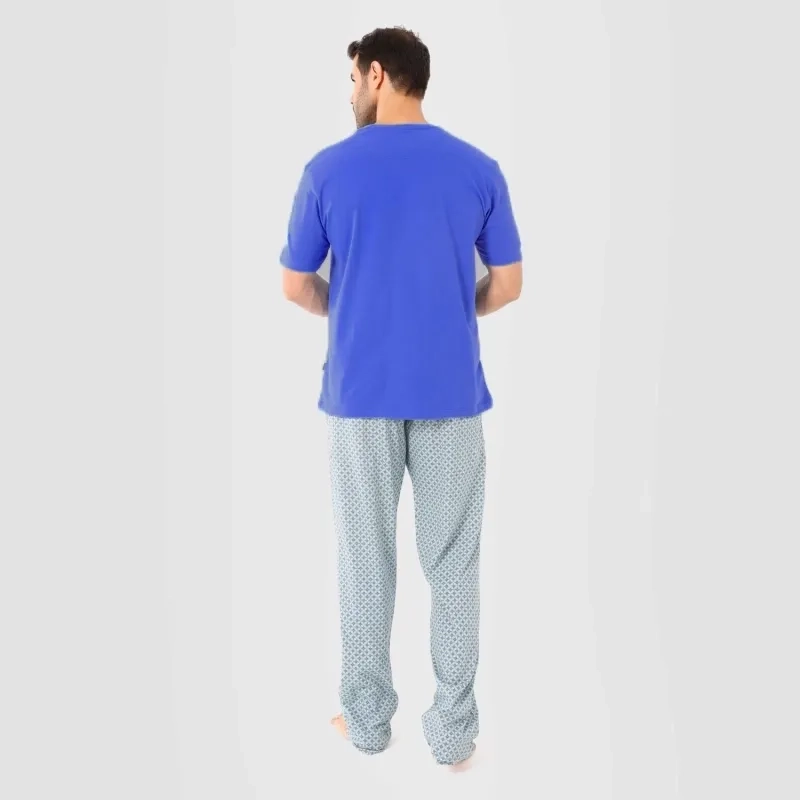 Men's Short Sleeve Pajama Set