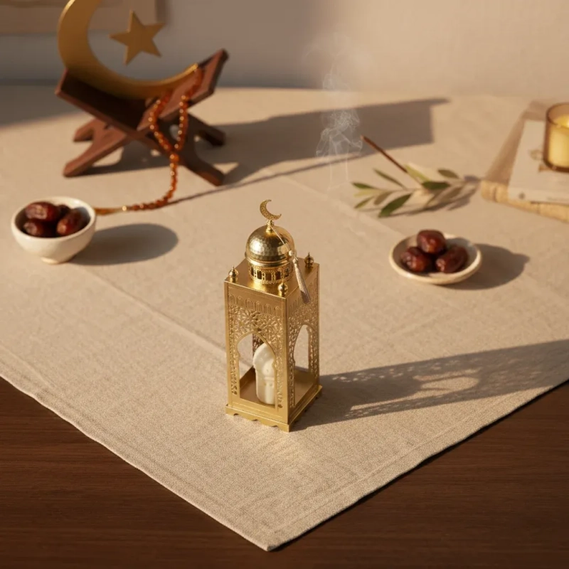 Dome Decor Lantern Piece - Golden Color &ndash; A majestic architectural statement for your home