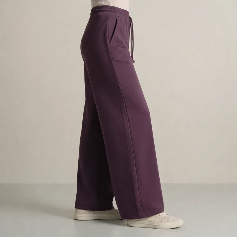 Women&rsquo;s Comfy Pants - Relaxed Fit with Front Pockets and Elastic Waistband