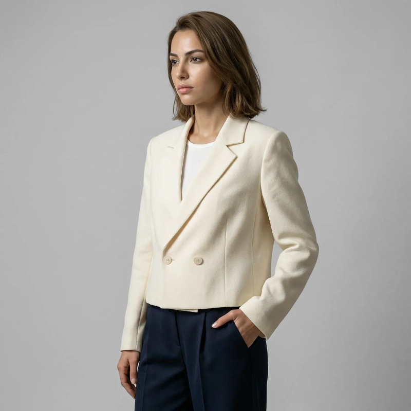 Women&rsquo;s Elegant Formal Jacket With Tailored Silhouette, Ideal For Professional And Office Looks