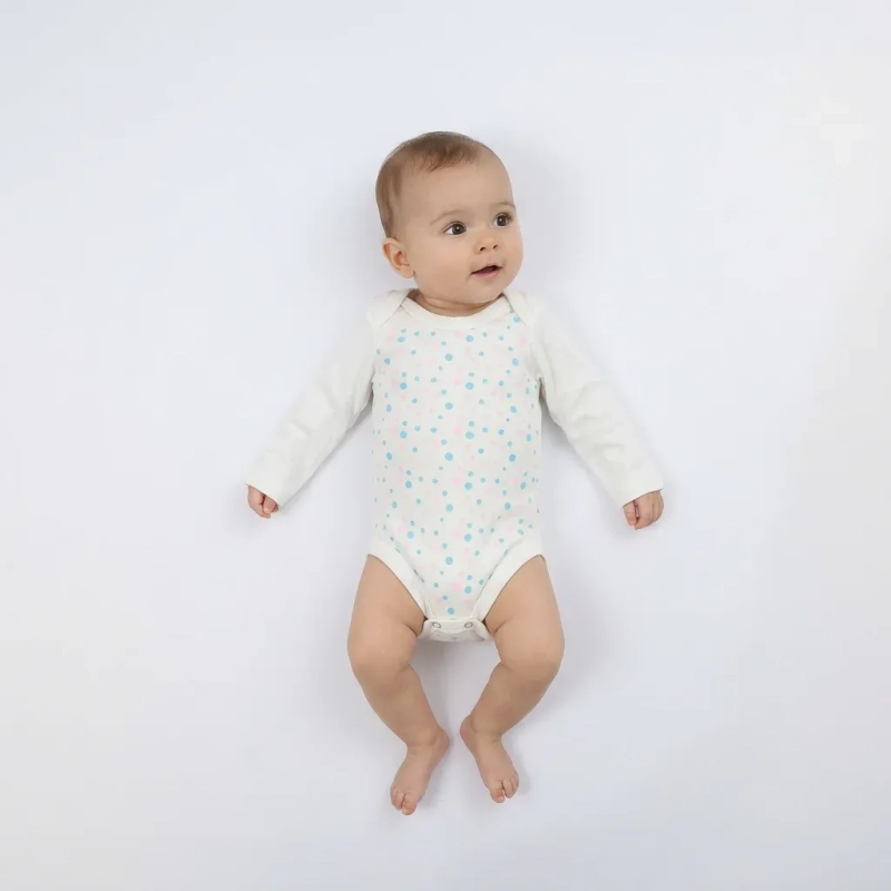 Lojas Baby &ndash; Baby 8-Piece Set (Long Sleeve Bodysuits and Pants) &ndash; Assorted Colors