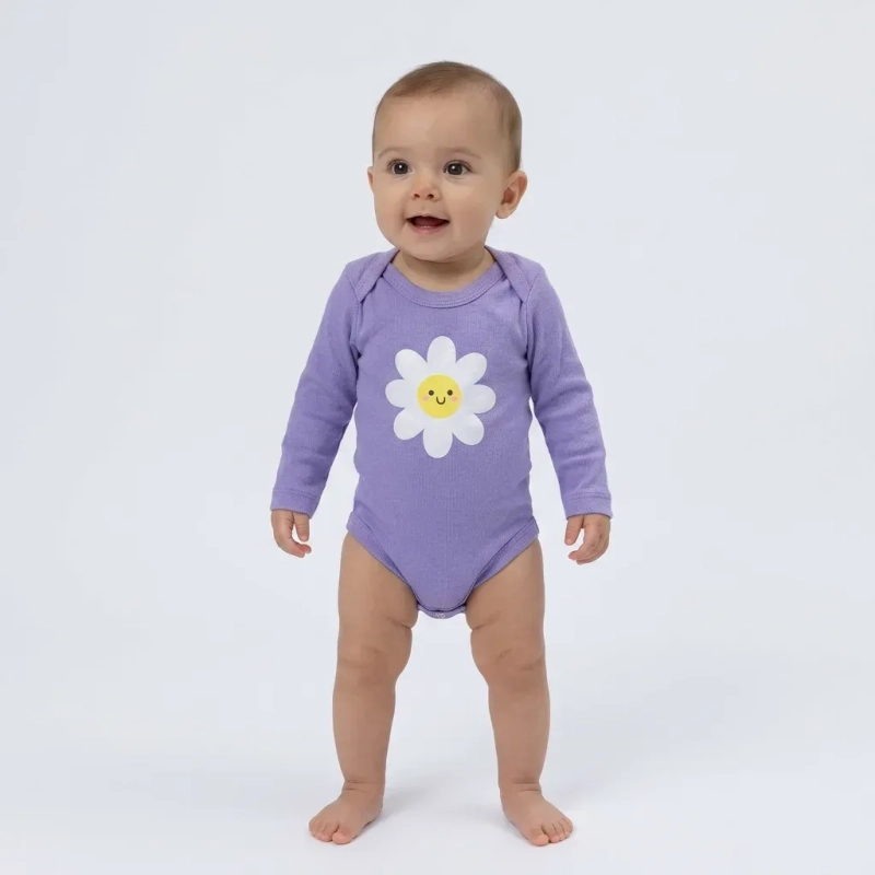 Lojas Baby &ndash; Baby 8-Piece Set (Long Sleeve Bodysuits and Pants) &ndash; Assorted Colors