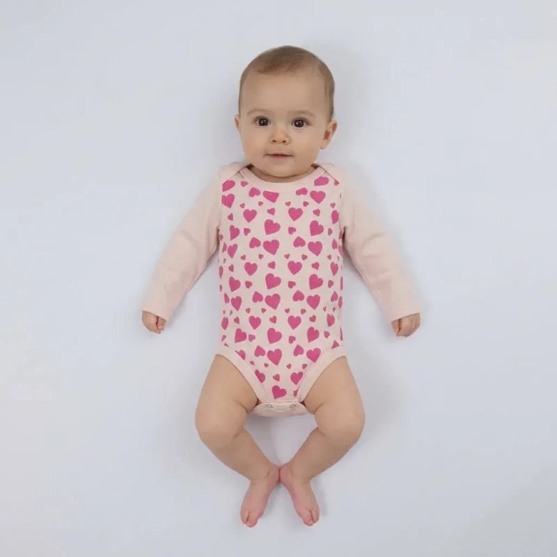 Lojas Baby &ndash; Baby 8-Piece Set (Long Sleeve Bodysuits and Pants) &ndash; Assorted Colors