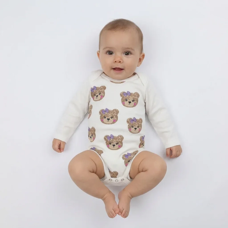 Lojas Baby &ndash; Baby 8-Piece Set (Long Sleeve Bodysuits and Pants) &ndash; Assorted Colors