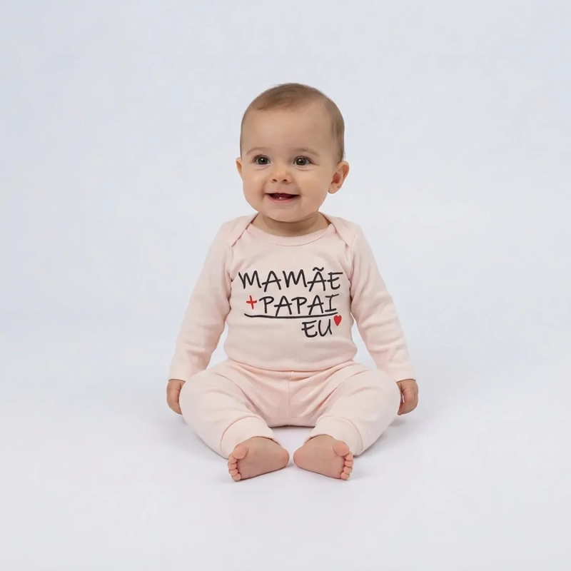 Lojas Baby &ndash; Baby 8-Piece Set (Long Sleeve Bodysuits and Pants) &ndash; Assorted Colors
