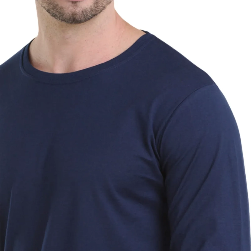 Mirante Men&rsquo;s Long Sleeve T-Shirt &ndash; Premium Combed Cotton, Classic Fit Crewneck, Soft Breathable Base Layer, Casual Essential