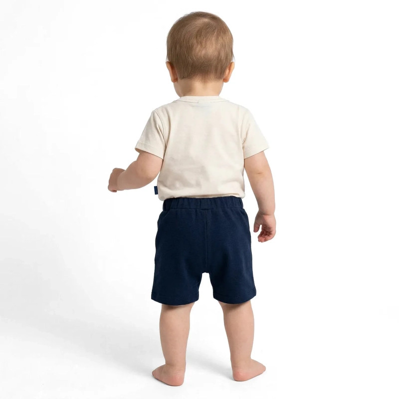 Tip Top Toddler Rock &amp; Roll T-Shirt And Shorts Set &ndash; White &amp; Navy