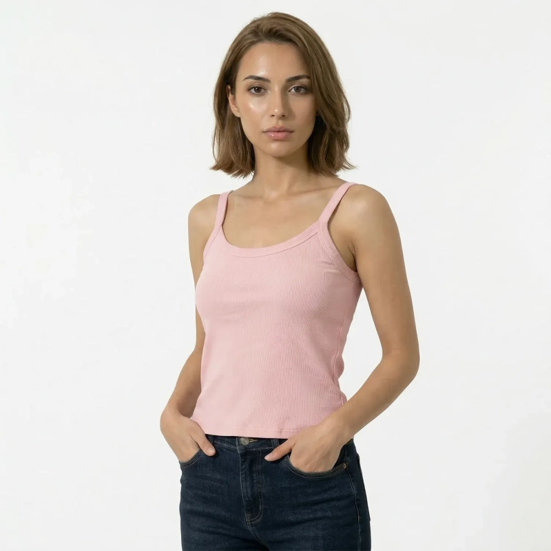 Women&rsquo;s Cotton Tank Top - Soft Breathable Sleeveless Shirt for Layering or Casual Wear - Lightweight Everyday Basic