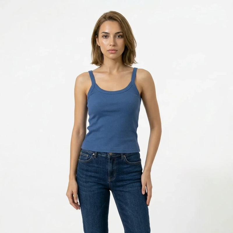 Women&rsquo;s Cotton Tank Top - Soft Breathable Sleeveless Shirt for Layering or Casual Wear - Lightweight Everyday Basic