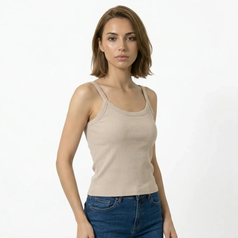 Women&rsquo;s Cotton Tank Top - Soft Breathable Sleeveless Shirt for Layering or Casual Wear - Lightweight Everyday Basic