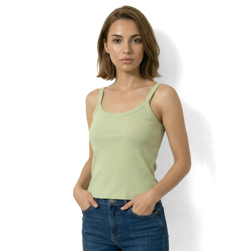 Women&rsquo;s Cotton Tank Top - Soft Breathable Sleeveless Shirt for Layering or Casual Wear - Lightweight Everyday Basic
