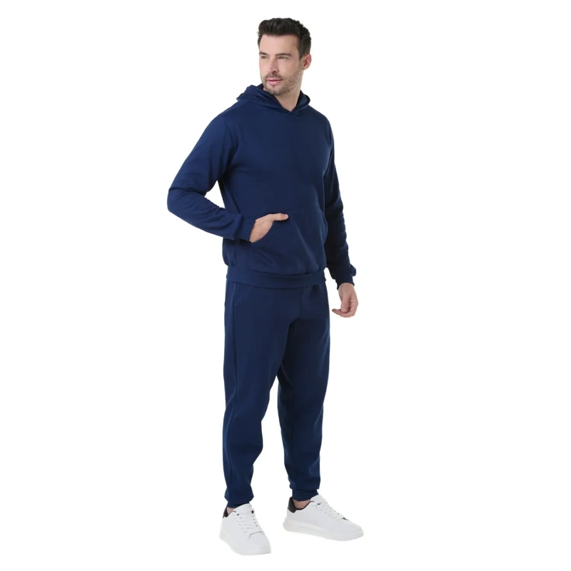 Mirante Men&rsquo;s Hoodie &amp; Sweatpants Set &ndash; Casual Tracksuit with Drawstring Hood and Jogger Pants, Soft Fleece Loungewear