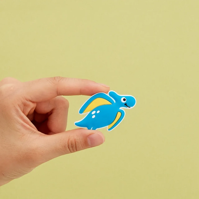 Pteranodon FlexCharmz &ndash; Dinosaur Edition Silicone Accessory for Bento Box &amp; Cutlery