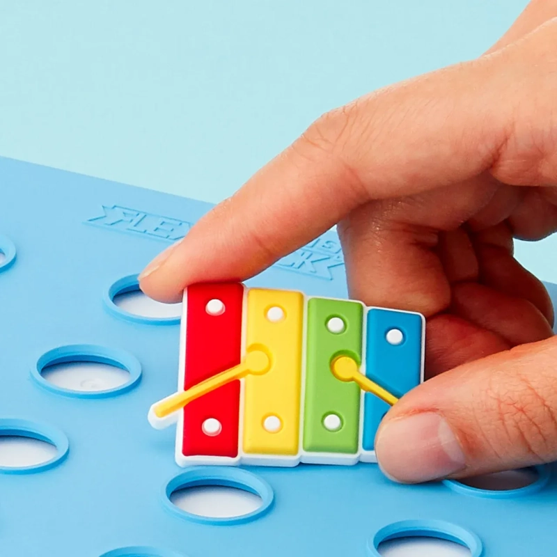 Musical Xylophone FlexCharmz &ndash; Toyworld Edition Silicone Accessory for Bento Box &amp; Cutlery