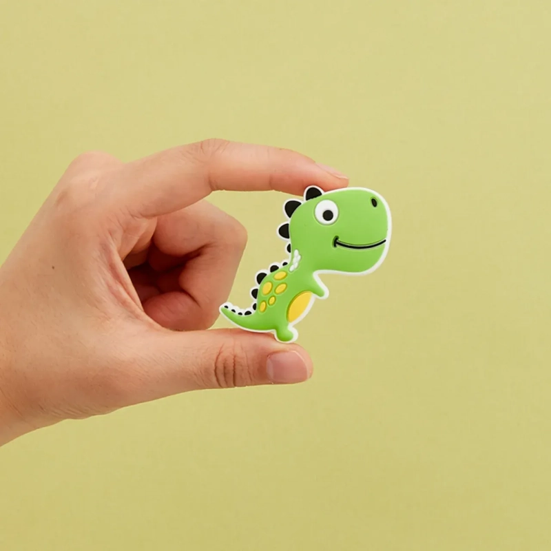 T-Rex "Tyrannosaurus" FlexCharmz &ndash; Dinosaur Edition Silicone Accessory for Bento Box &amp; Cutlery