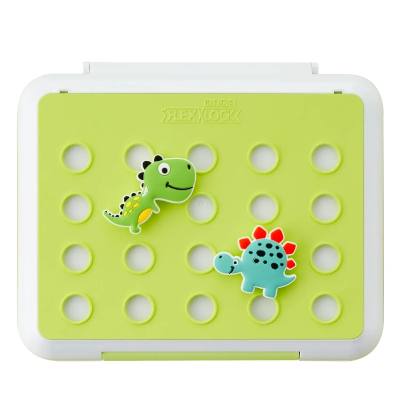 T-Rex "Tyrannosaurus" FlexCharmz &ndash; Dinosaur Edition Silicone Accessory for Bento Box &amp; Cutlery