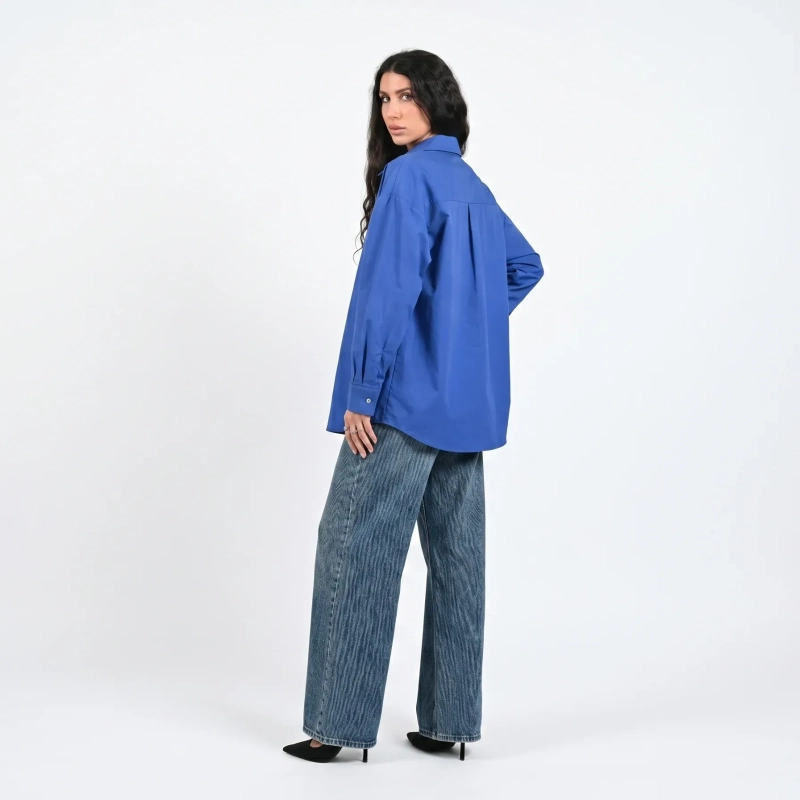 The Kalimera Blue Shirt - Relaxed Fit - Blue