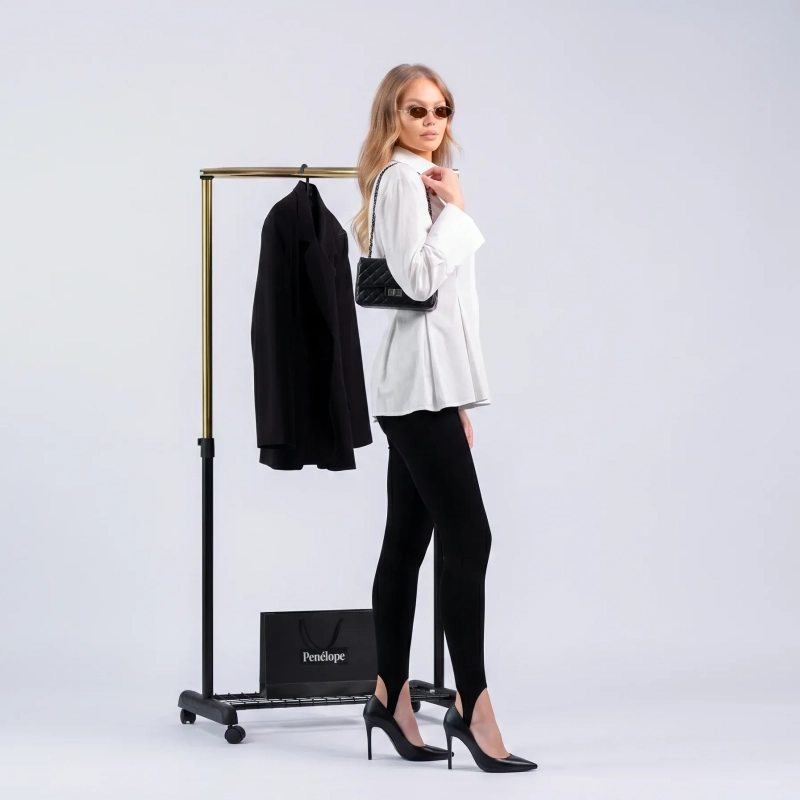 The Blanc Sculpt Shirt - Waist-Defining Button-Down - White