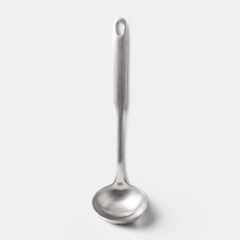 Stainless Steel Round Serving Spoon