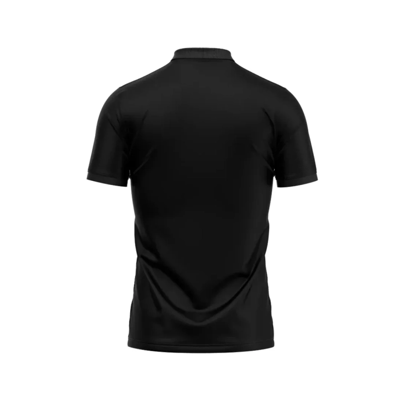Wings T Shirt Marble V Neck Short Sleeve Dri Fit Polyester - Black