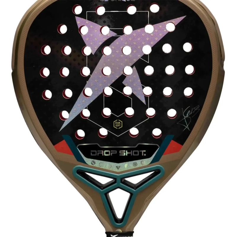 Drop Shot Padel Racket 2026 Axion Attack 2.0 Carbon - Black